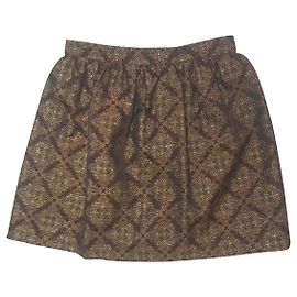 Falda Shirtaporter Multicolor Poliéster Acrílico