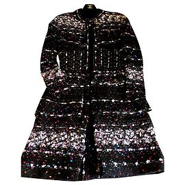Giacca Chanel Supermarket Collection in tweed nero