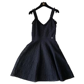 Chanel Little Black A-Line Dress Size 34
