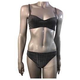Traje de baño de 2 piezas Louis Féraud Gris Oscuro