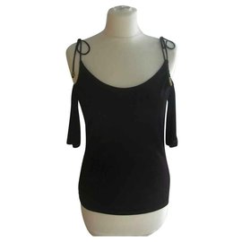 Givenchy Oberteil schwarz aus Viskose