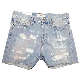 Mauro Grifoni Jeansshorts Blau