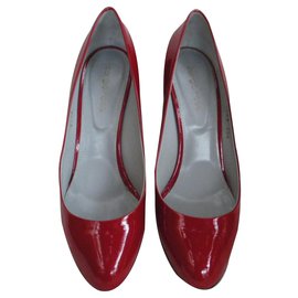 Décolleté Sergio Rossi Rosso Scuro Pelle Vernice
