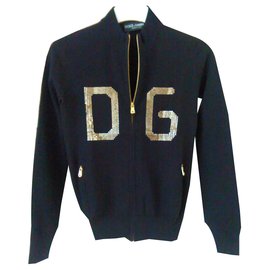 DOLCE & GABBANA Cardigan mit DG Patch - Dolce & Gabbana