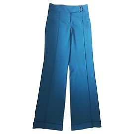 Pantaloni blu Patrizia Pepe in lana Taglia 42