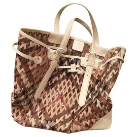 Burberry Tote Bag Eggshell
