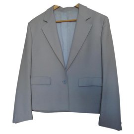 inconnue Spencer Wolljacke grau
