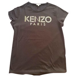Kenzo T-Shirt Marine Blau Baumwolle Mädchen