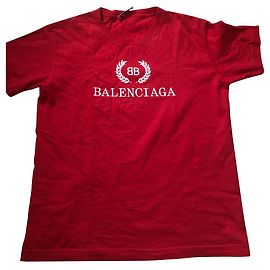 Balenciaga Good Icon T-Shirt Rot Baumwolle