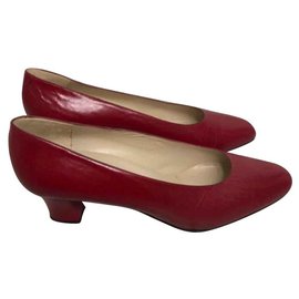 Décolleté Minelli T in pelle rossa