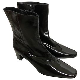 Autre Marque Botines Lario de charol negro Talla 40