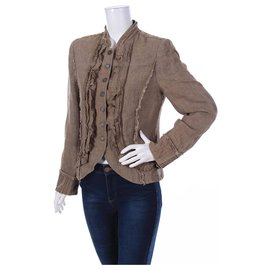 Autre Marque Chaqueta Blazer Cynthia Steffe Beige