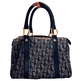 Borsa con motivo a trotter obliquo - Christian Dior