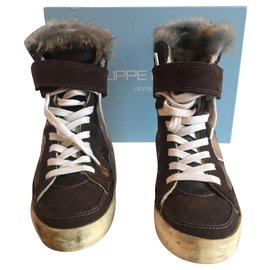 Sneakers alte Philippe Marroni in Pelle - Philippe Model