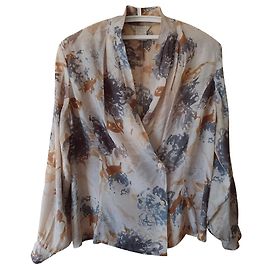 Camicia Marella in seta e acetato fantasia