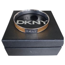 Bracciale Dkny Bicolore in Metallo Argento e Oro
