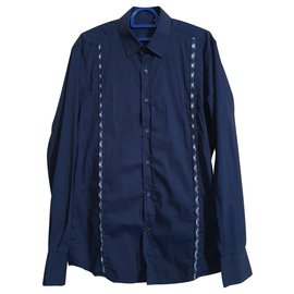 Autre Marque Camicia Antony Morato in cotone blu navy