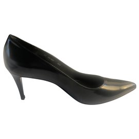 Décolleté Stuart Weitzman Nere in Pelle di Agnello
