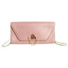 VALENTINO GARAVANI Pochette in pelle con patta Demilune