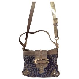 Borsa Guess Leopard Print in Cotone