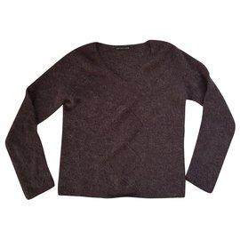 Berenice Monny10 Pullover dunkelgrau Acryl und Alpaka