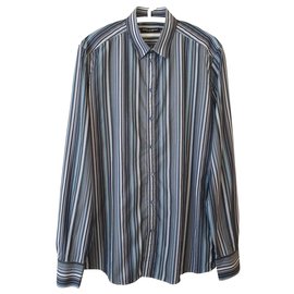 Camicia slim in cotone a righe Dolce & Gabbana