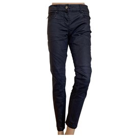 Vaqueros Stefanel de denim negro y azul Talla 27 - Autre Marque