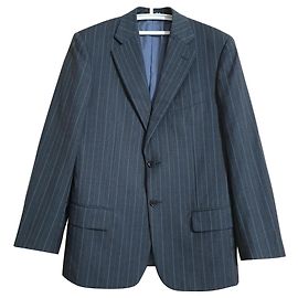 Autre Marque Blazer Pal Zileri in lana grigio e azzurro