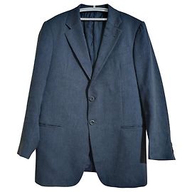 Americana Armani Collezioni Gris Lana Lino Nylon