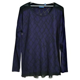 Vera Wang Symply Vera Oberteil Schwarz Violett