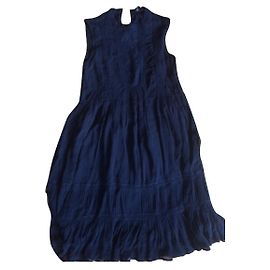 Vestido Berenice con volantes y bordados