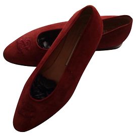 SONIA RYKIEL, ballerine bambino bordeaux, 37.