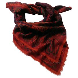 Lanvin Wollschal mehrfarbig