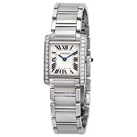 Reloj Cartier Tank Francaise Aftermarket Diamond Bezel 2384