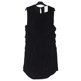 Abito in seta nero Isabel Marant