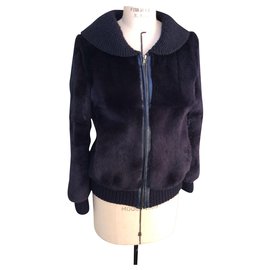 Cacharel-Jacke aus Kaninchen