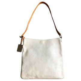 Borsa Céline in pelle martellata Eggshell