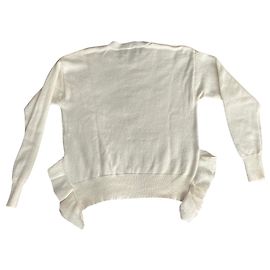 Prendas de punto Essentiel Antwerp Blancas de Cachemira y Lana