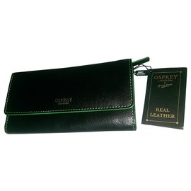 Autre Marque Portafoglio in pelle nero Osprey London