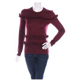 Michael Kors Roter Wollpullover S