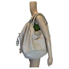 Borsa in pelle Sonia Rykiel rosa beige