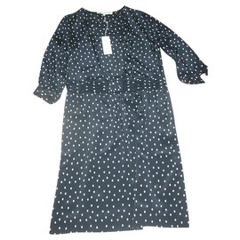 Gerard Darel Seidenkleid, Taille 38.