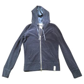 Tommy Hilfiger Sportjacke Blau Baumwolle