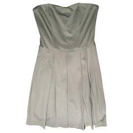 Pinko Minikleid aus Viskose in hellem Türkis mit Korsett