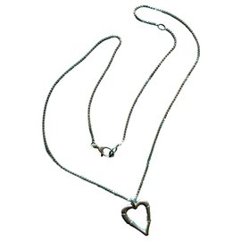 Pendente in bambù Gucci in argento sterling 925