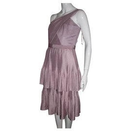 Hobbs Ein Schulter rosa Kleid