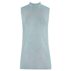 Reiss Luciana Ärmelloses Top Blau