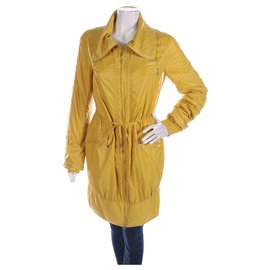 Escada Sport Jacke gelb Polyamid XL