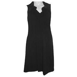 Elie Tahari Vestido de seda con volante