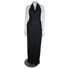 Halston Heritage Neckholder Abendkleid